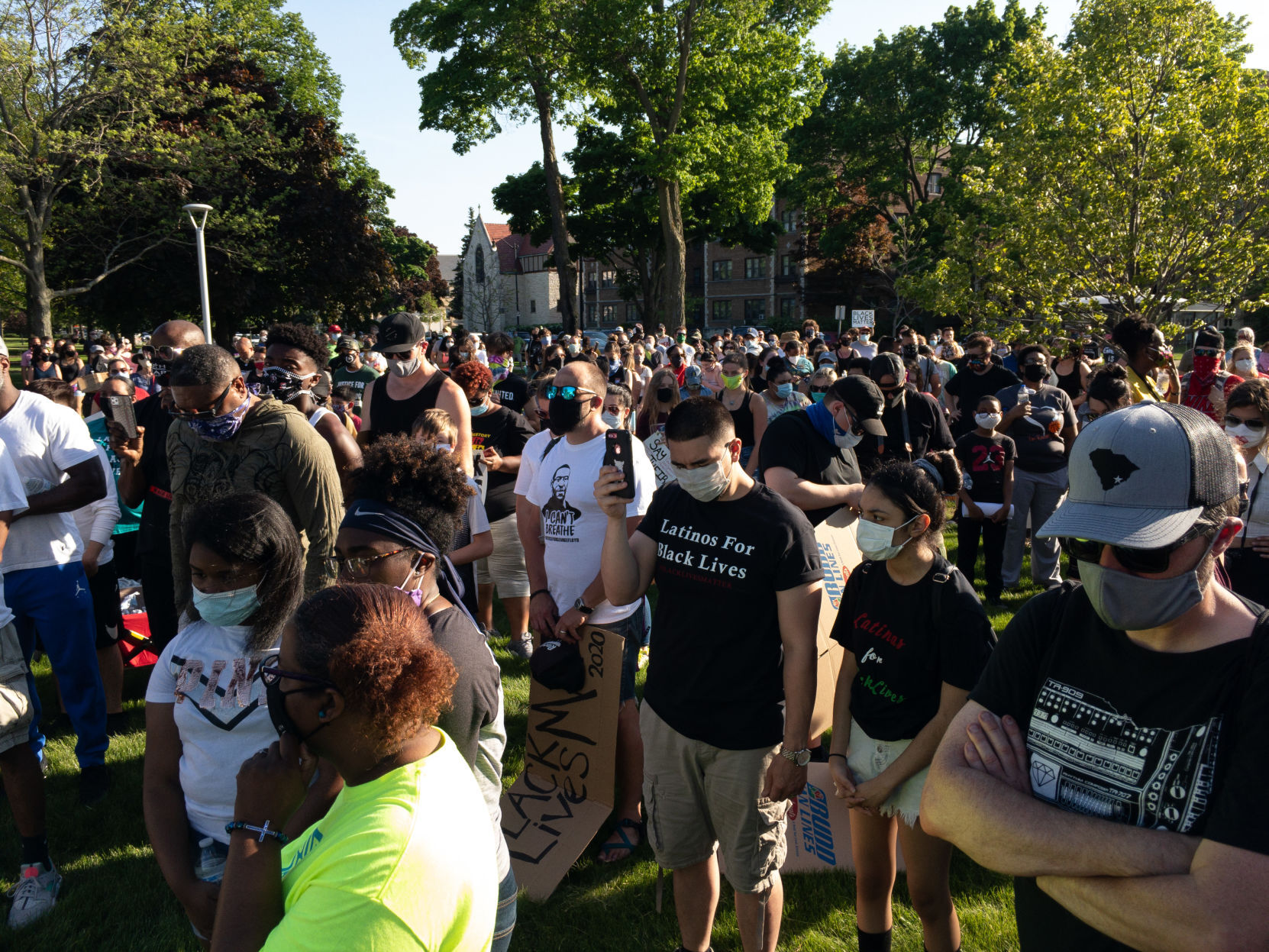 Tuesday protest